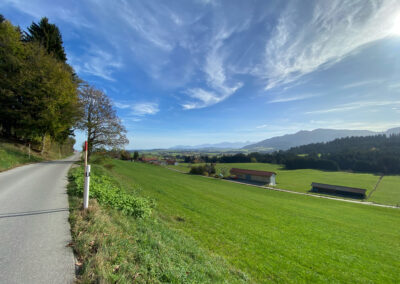 Panoramaweg in Oy-Mittelberg von der Kurklinik aus kom